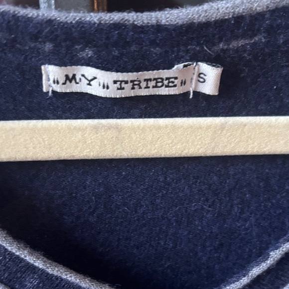 My Tribe Deep Blue Long Sleeve Top - Picture 2 of 7